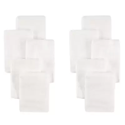 Little Treasures 10-Pack Luxurious Washcloths in White