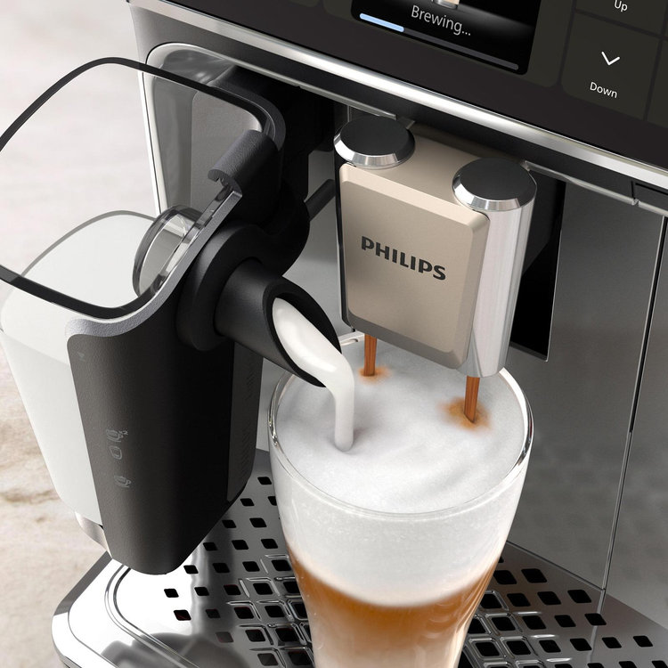 Philips, 5500 Fully Automatic Espresso Machine with LatteGo Milk