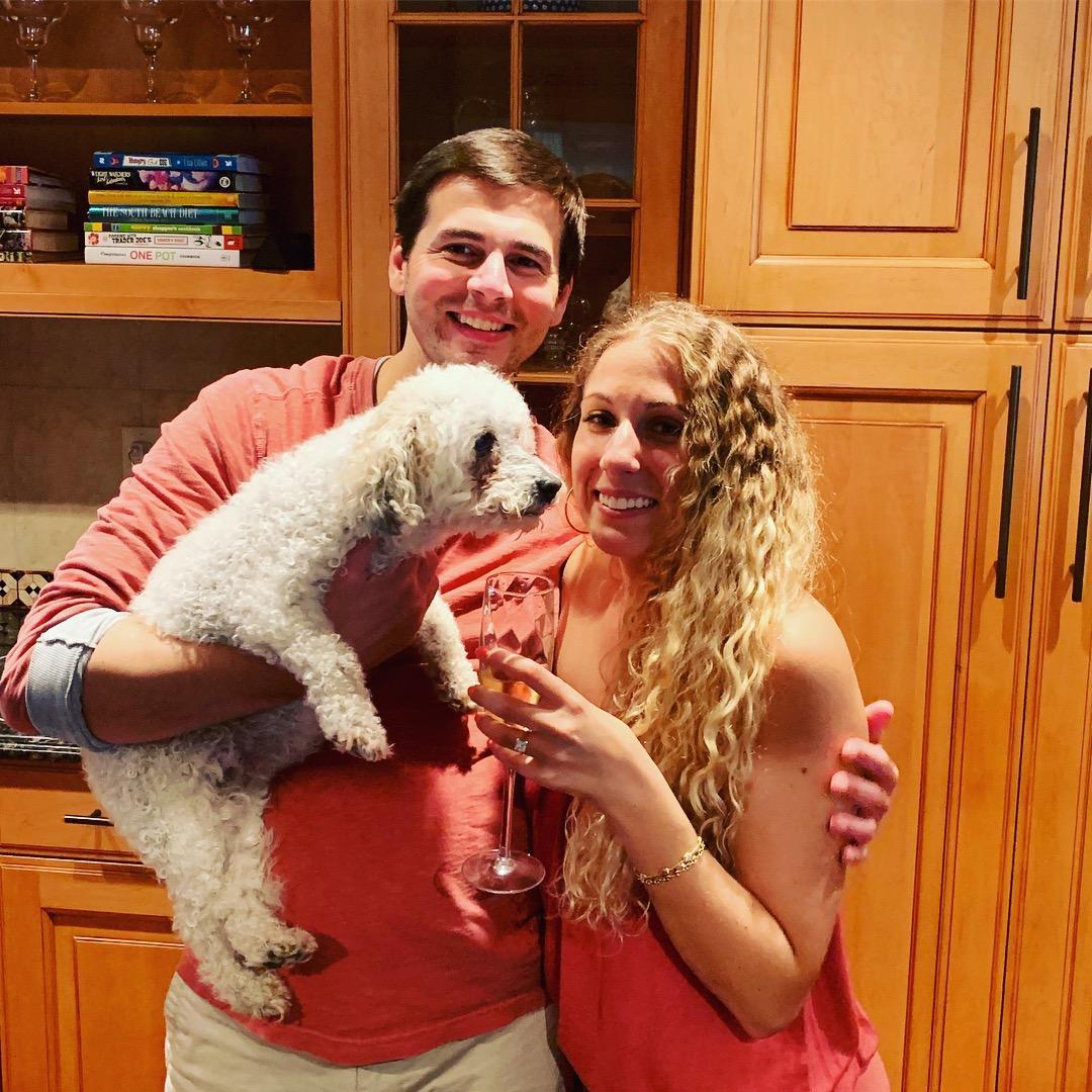 the three of us are all engaged