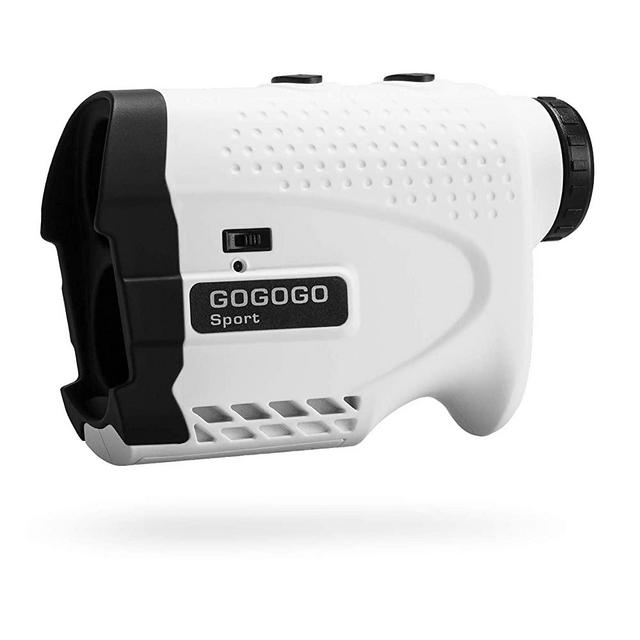 Gogogo Sport Vpro Laser Rangefinder for Golf & Hunting Range Finder Gift Distance Measuring with High-Precision Flag Pole Locking Vibration Function︱Slope Mode Continuous Scan