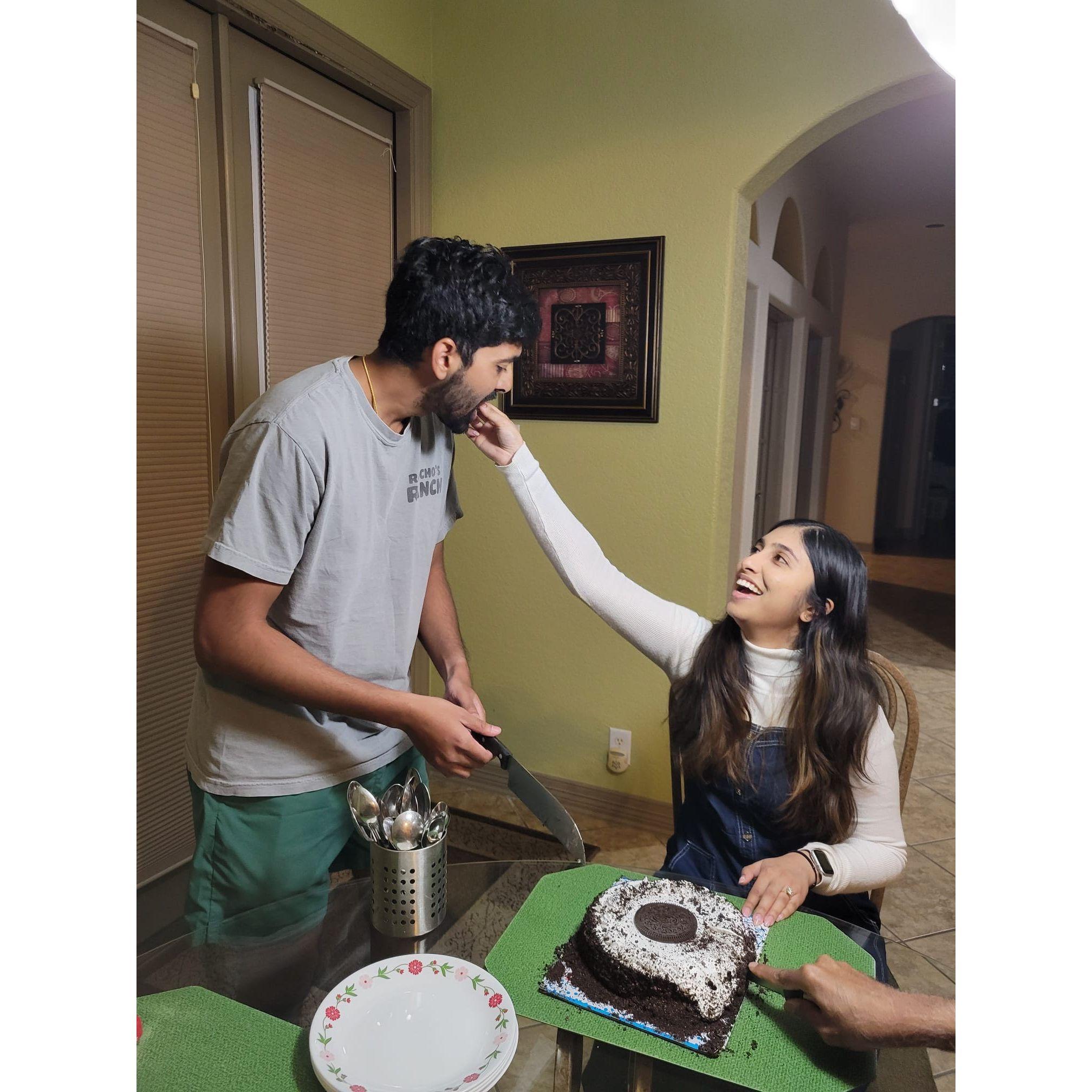 Megana's 27th Birthday Party Celebration at Rajeev's House