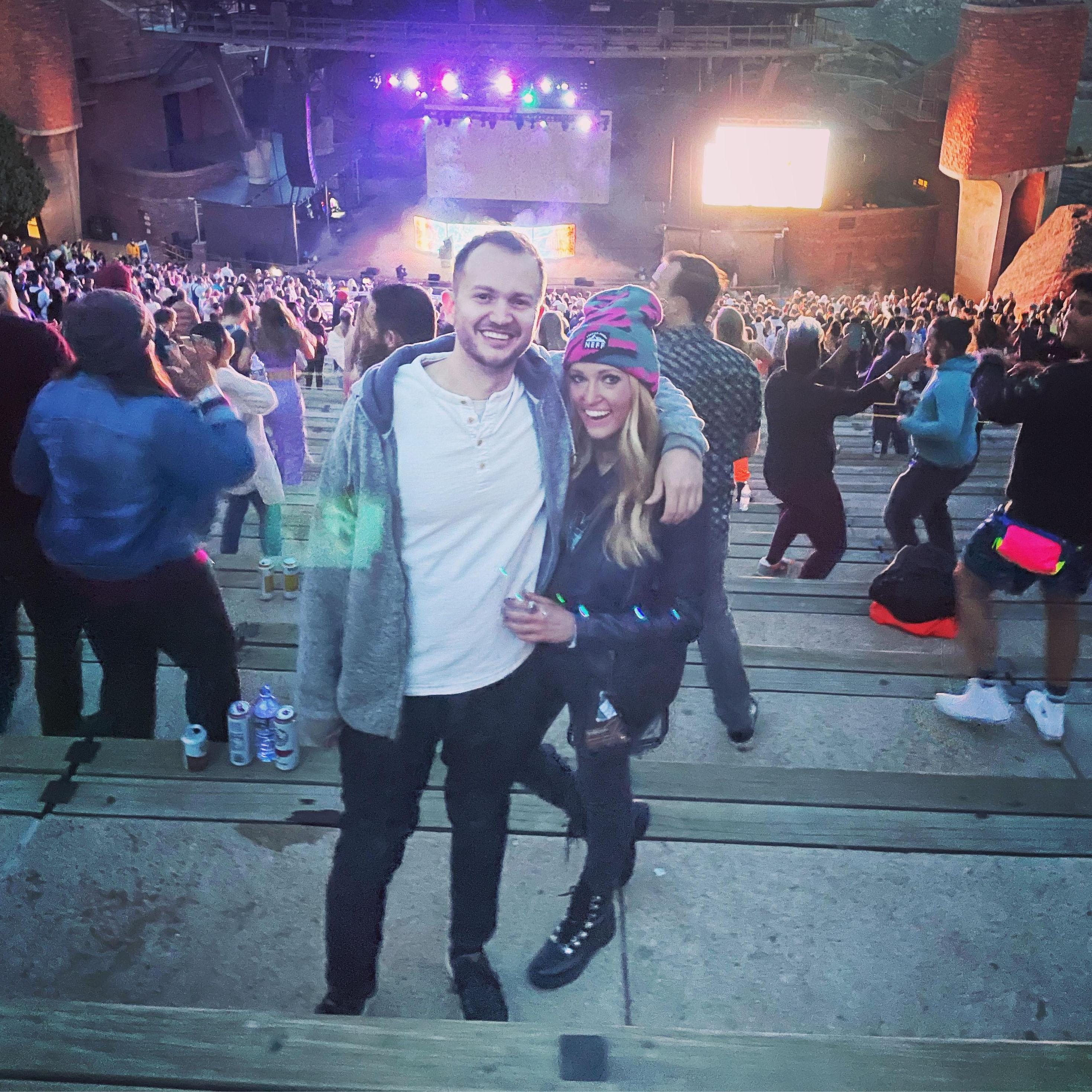 My first Red Rocks show (Diplo, of course!) | 2021