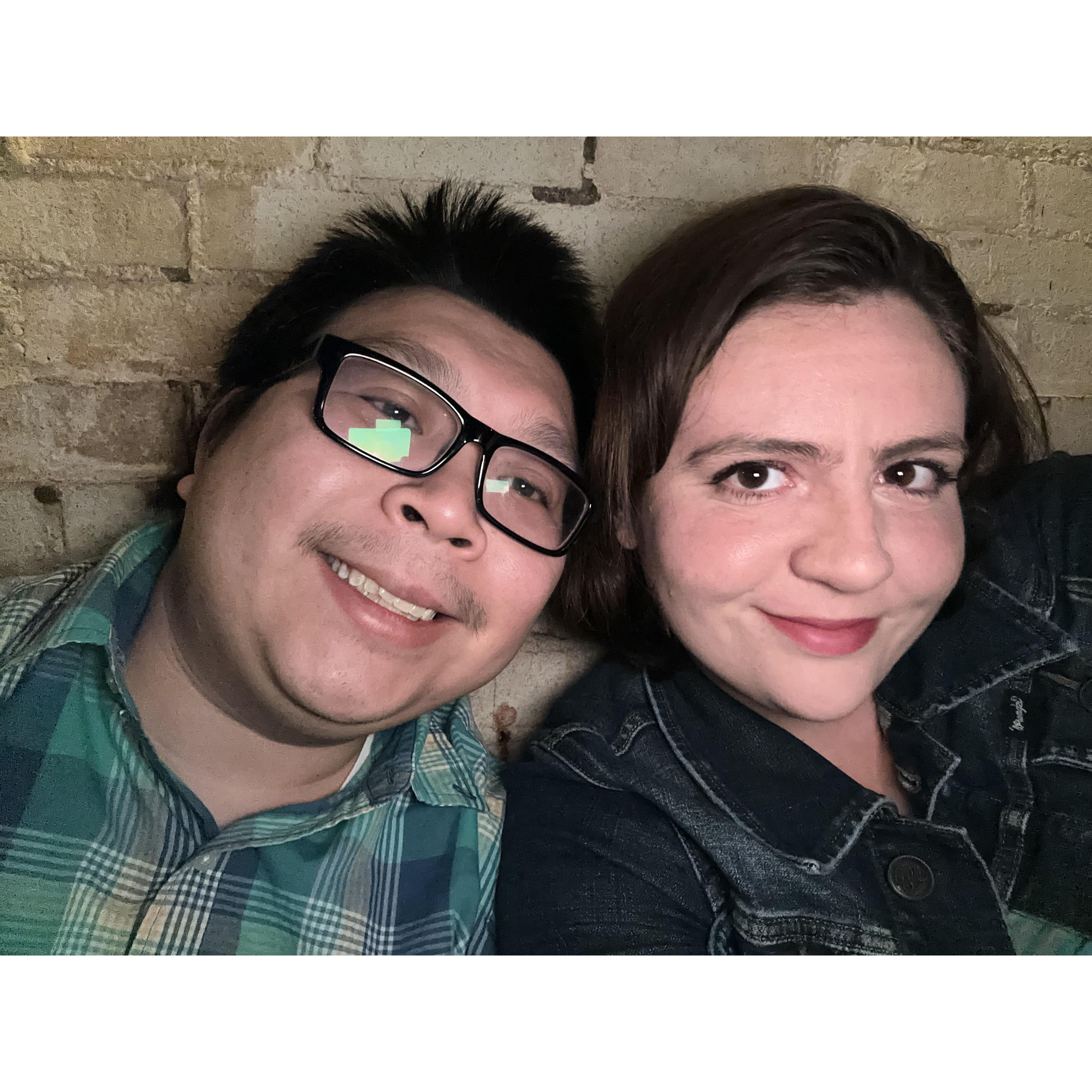 A fun night watching comedy.