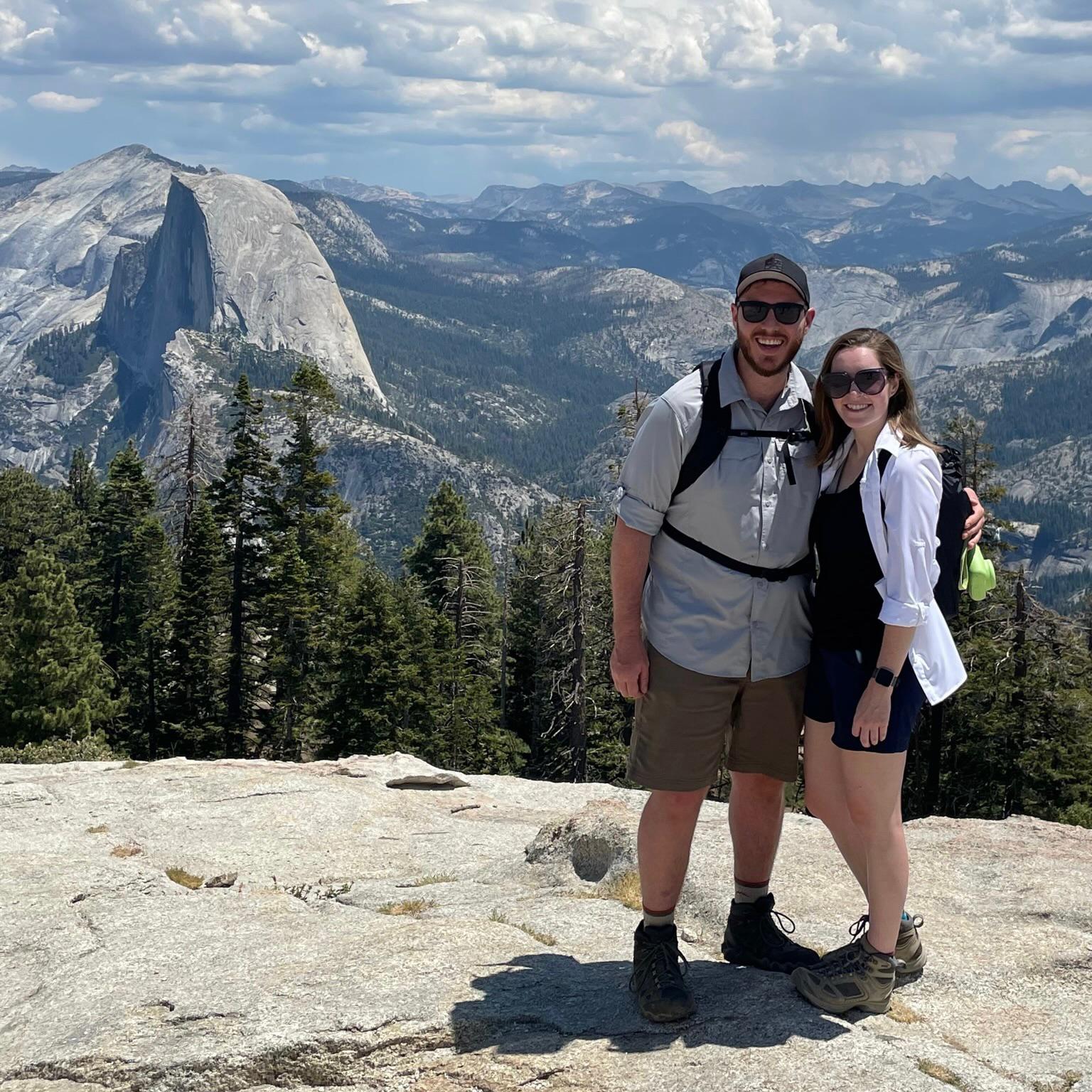 The views from Sentinel Dome were spectacular!