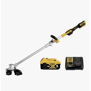 DEWALT 20V MAX* String Trimmer Kit, 5-Ah (DCST922P1)