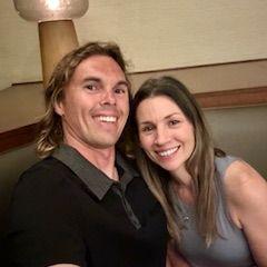 Our 2nd anniversary dinner together