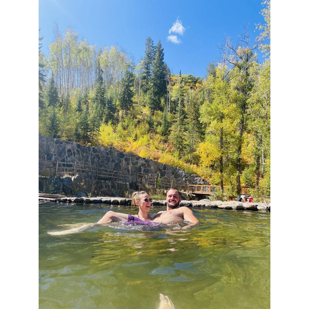 Visited some Hot Springs in Steamboat, CO