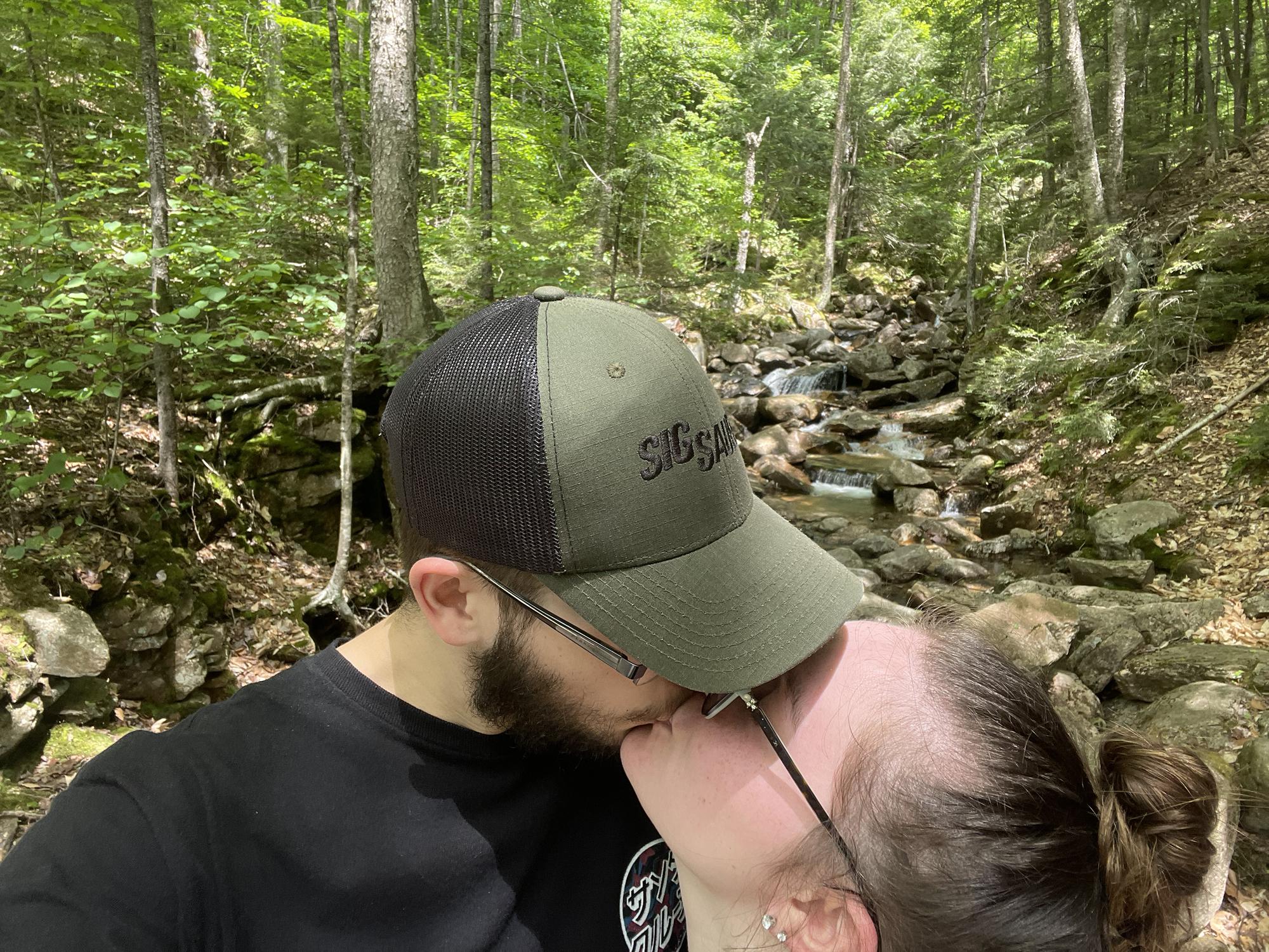 Our first vacation together in North Conway!