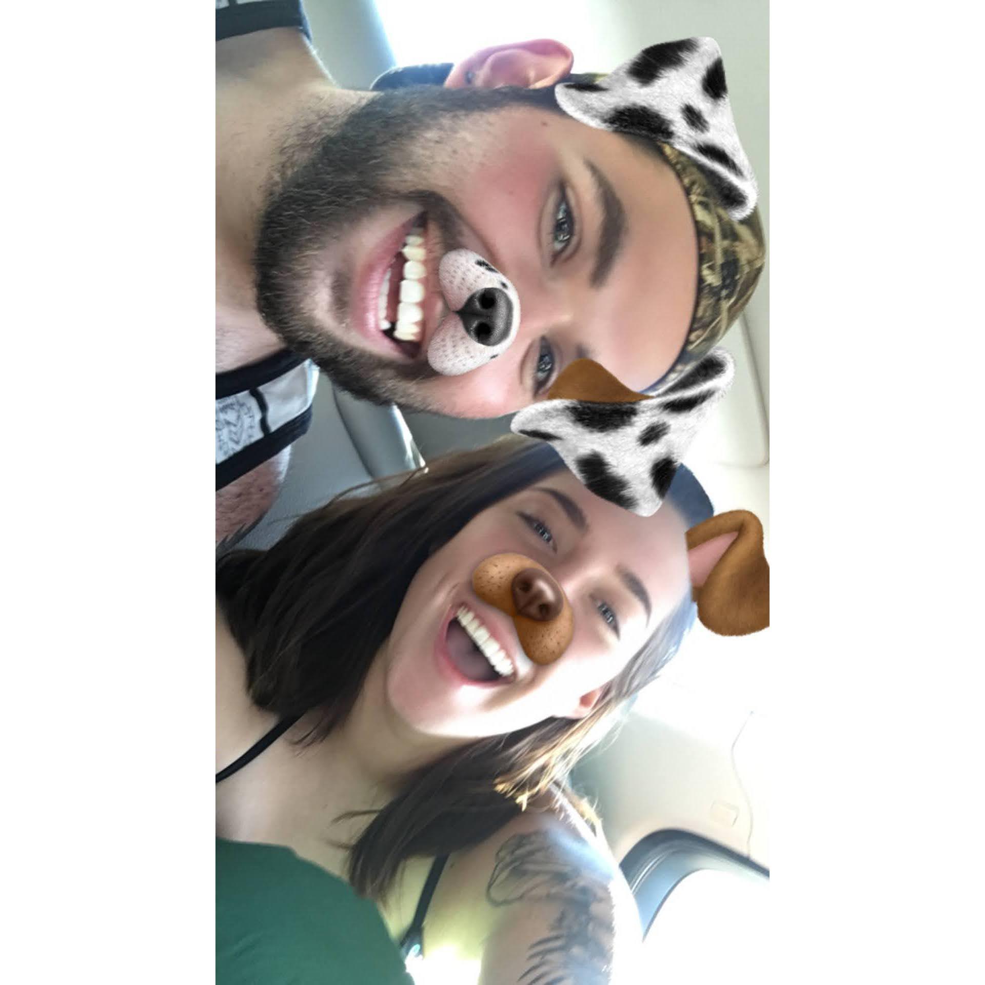 The first picture we ever took together!