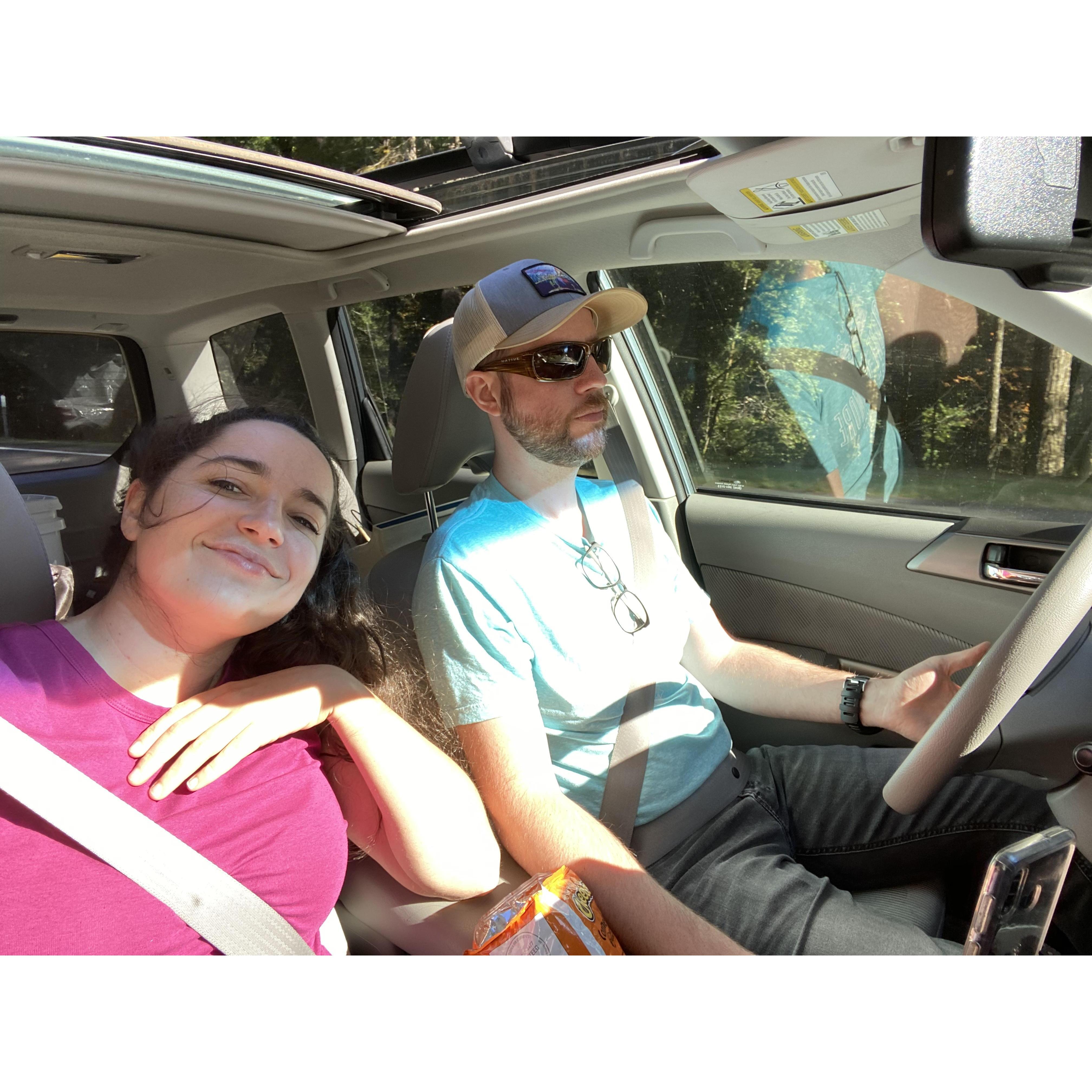 Our road trip to the Redwoods.