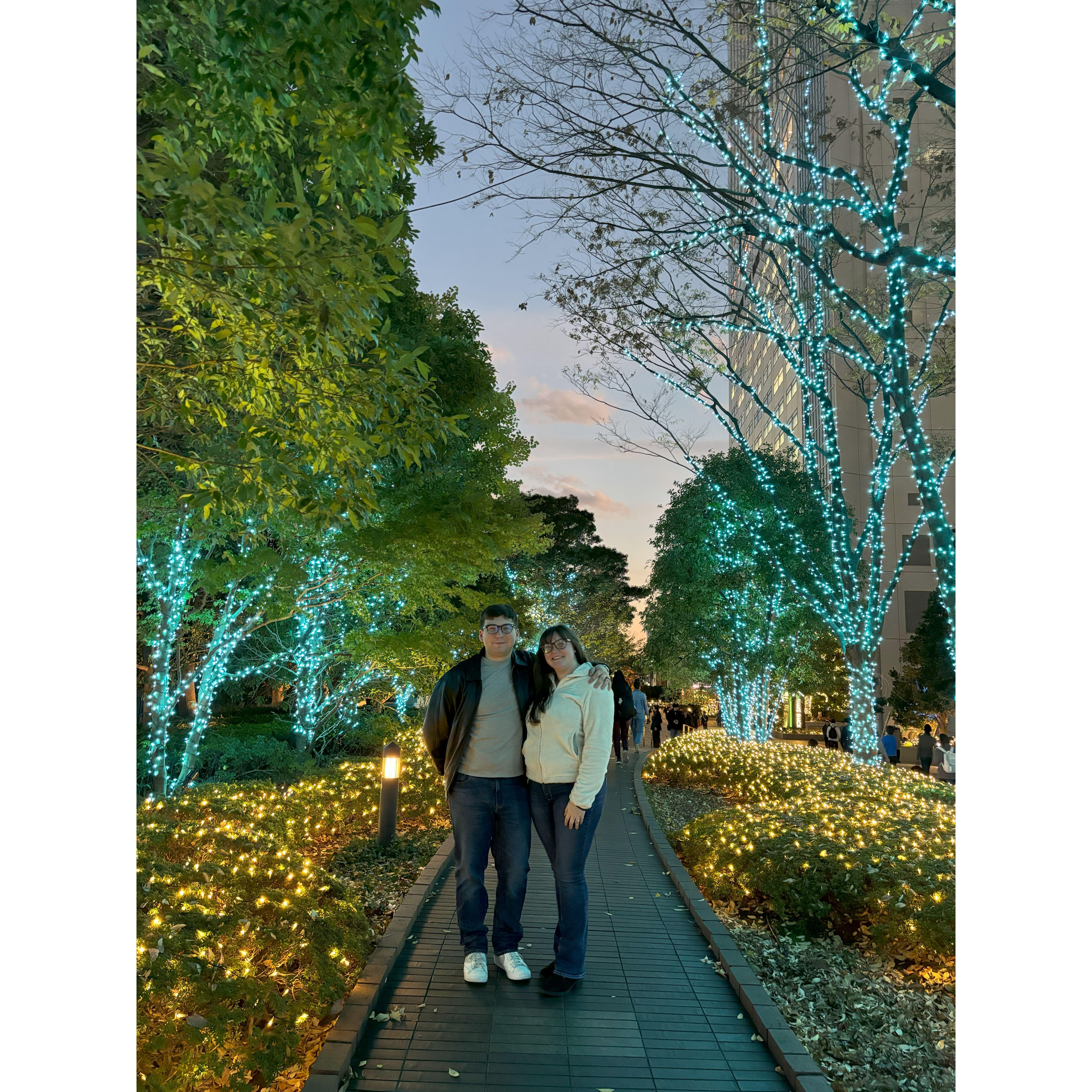 This is when we went to Shibuya with friends.