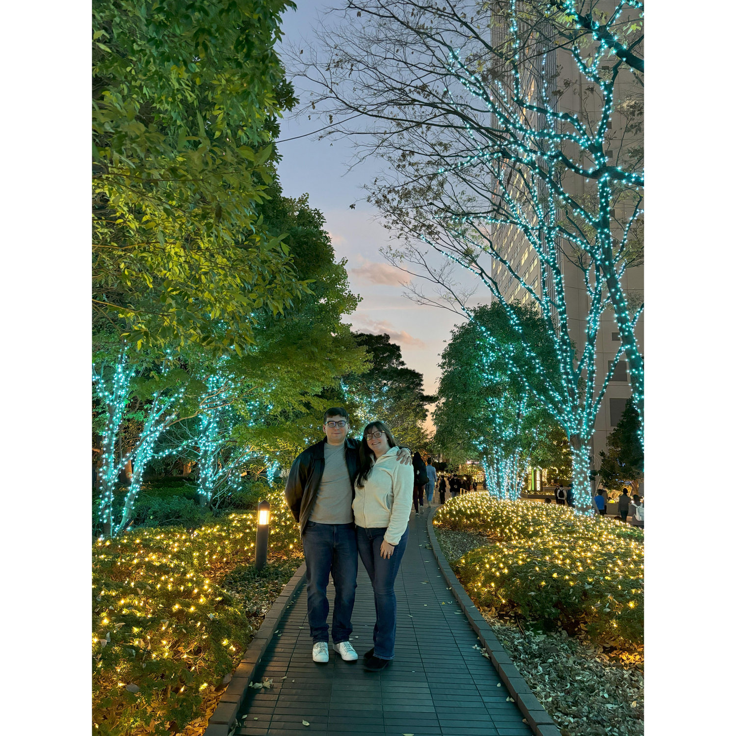 This is when we went to Shibuya with friends.