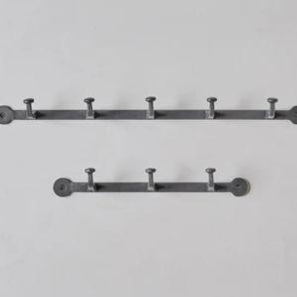 Hammered Aged Iron Wall Hooks