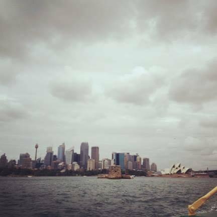 Ferry ride in Sydney Harbour