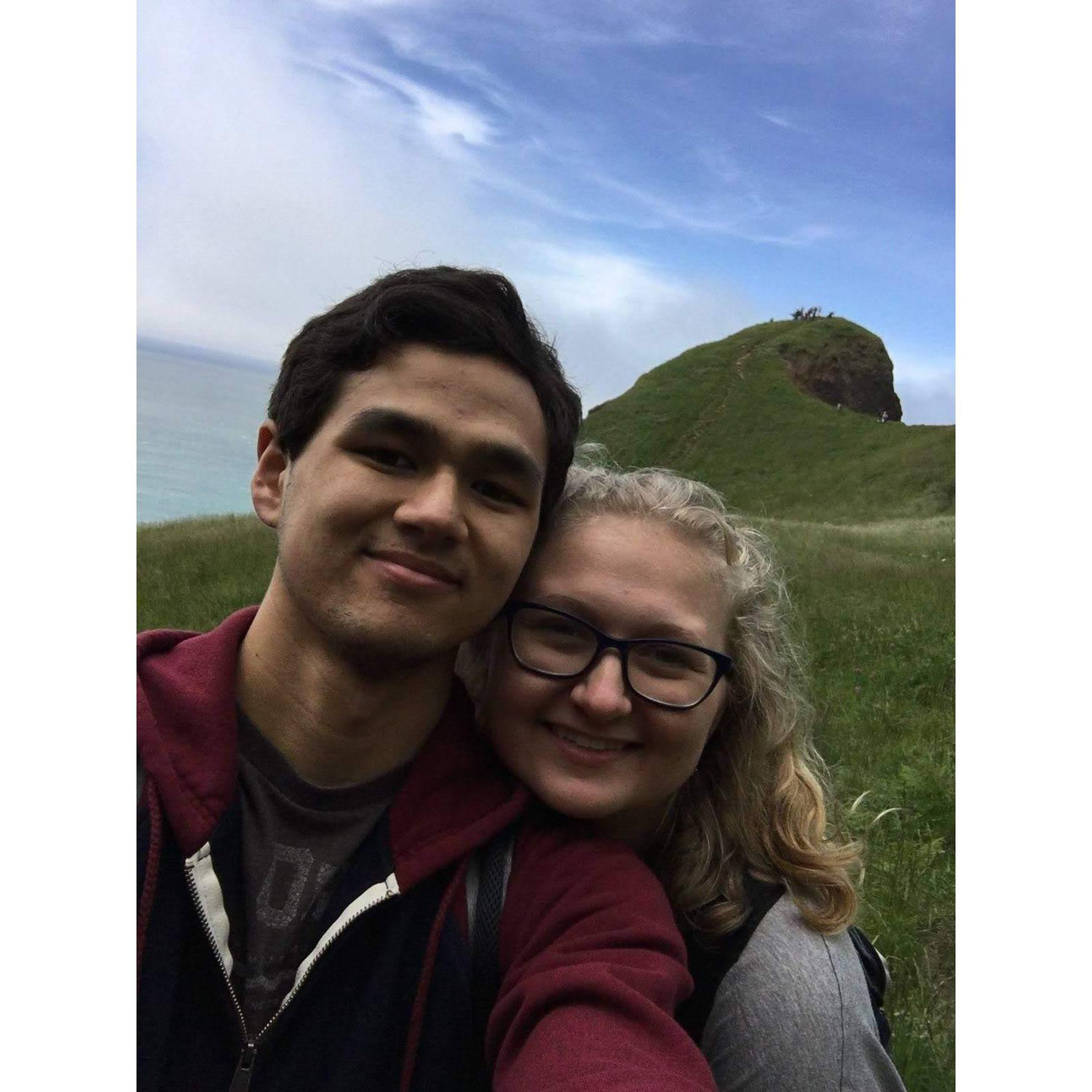 Hiking God's Thumb - 2019 (Liv actually went to Outdoor School down the hill from this hike!)