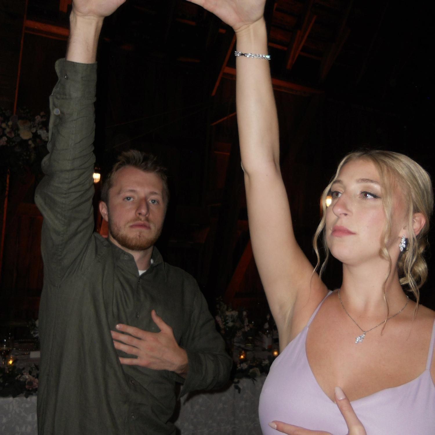 Megan (bridesmaid) and Ryan’s wedding