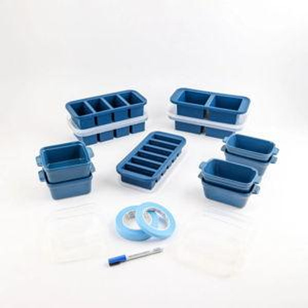 Blueberry Souper Cube Freezer-to-Table 21-Piece Set