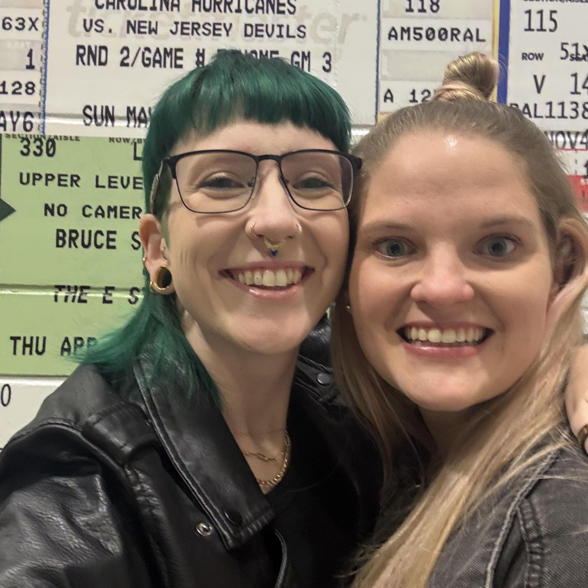 Our second concert together, this time in Raleigh! Billie Eilish!