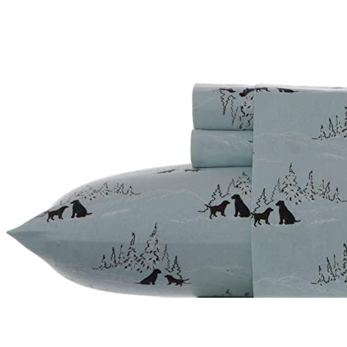 Eddie Bauer - Flannel Collection - 100% Premium Cotton Bedding Sheet Set, Pre-Shrunk & Brushed For Extra Softness, Comfort, and Cozy Feel