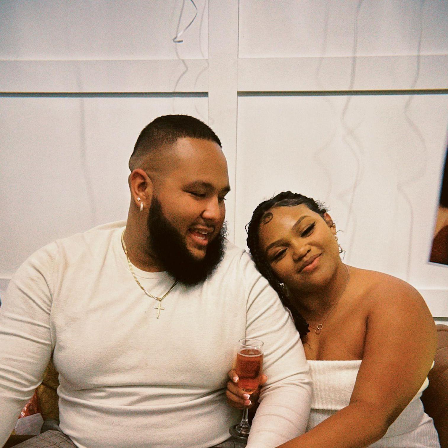 The night we got engaged