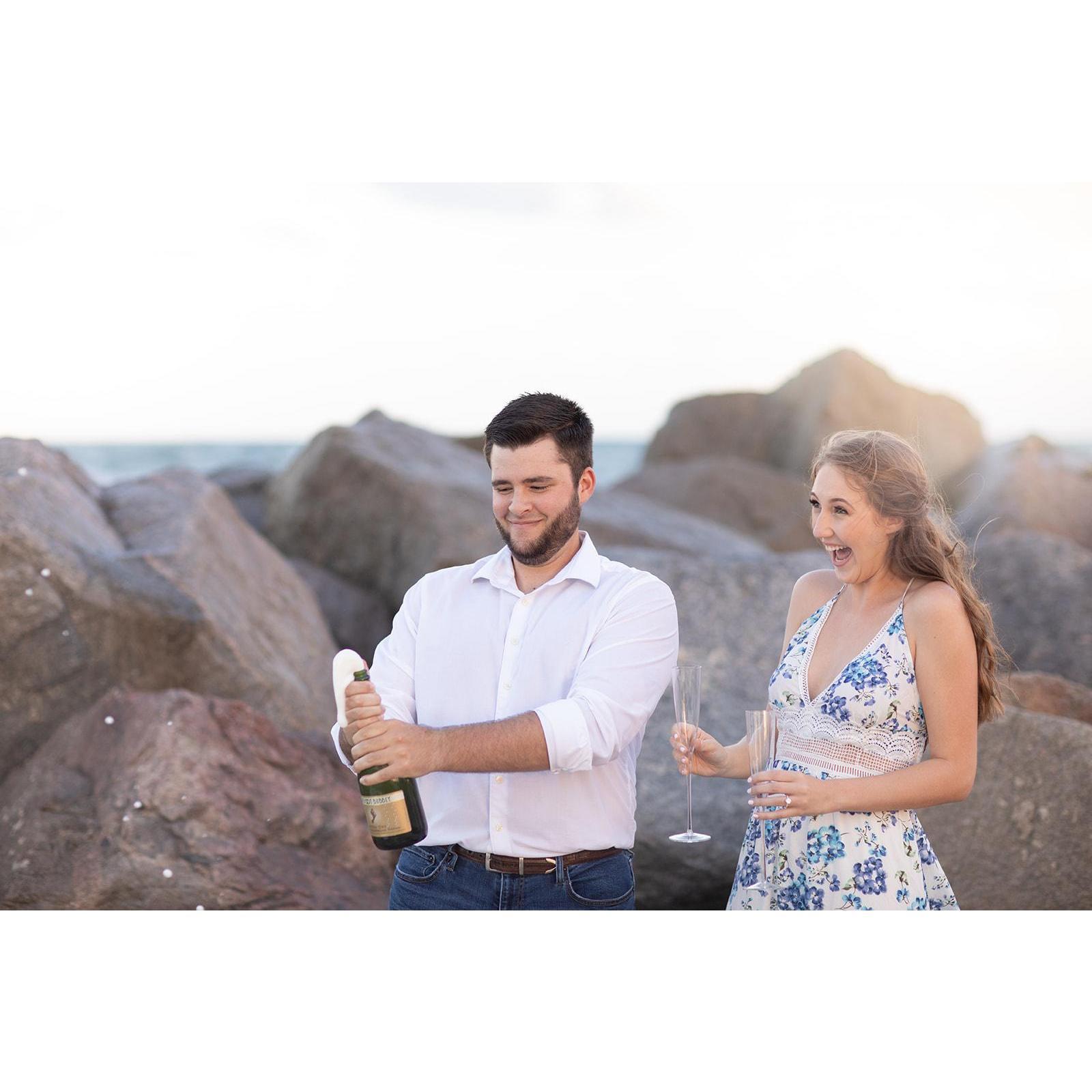 Pop the champagne! We're getting married!