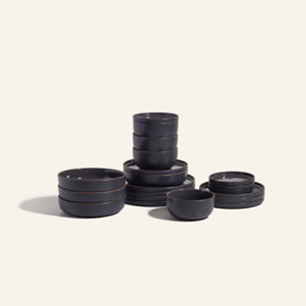 Classic Stacking Set in the color Char