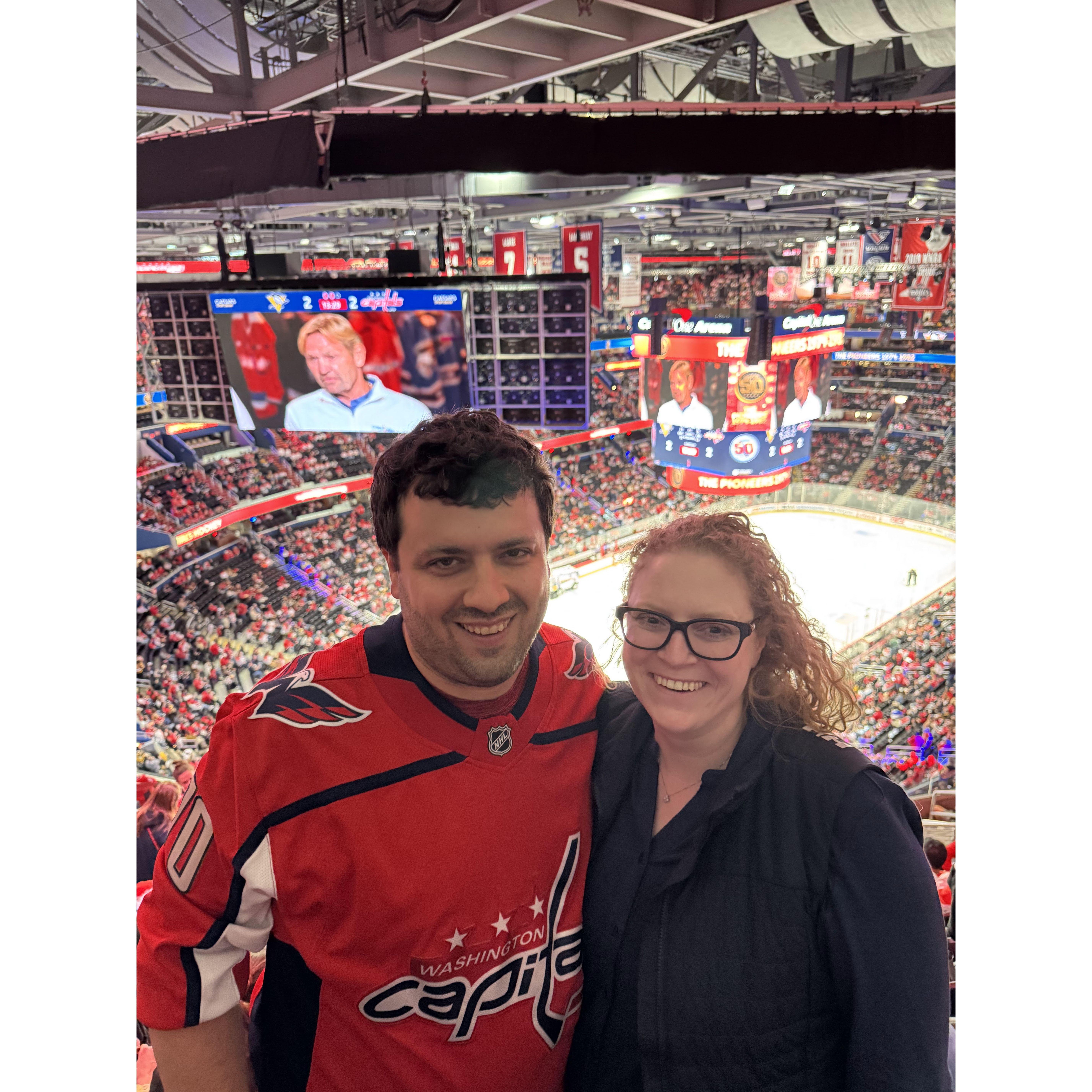 Caps game, DC 2024.