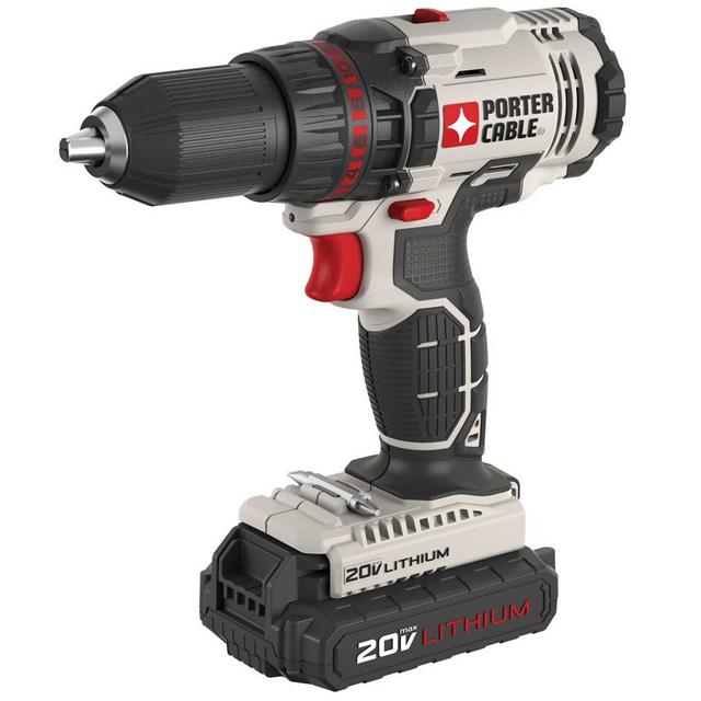 PORTER-CABLE 20-Volt Max 1/2-in Cordless Drill