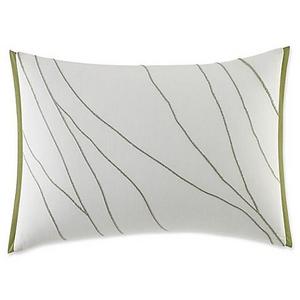 Vera Wang™ Home Dragonfly Wing Veined Oblong Throw Pillow in White