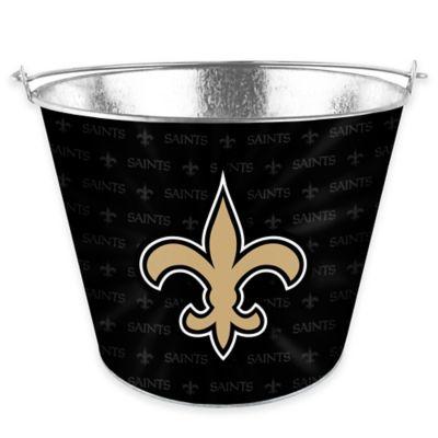 NFL New Orleans Saints Metal Ice Bucket