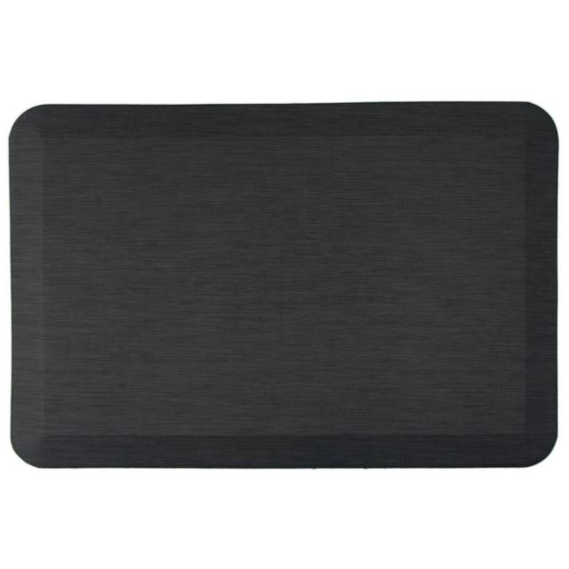 Our Table™ Linen Texture 20-Inch x 30-Inch Anti-Fatigue Kitchen Mat in Charcoal