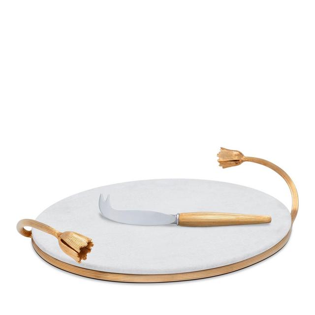 L'Objet Deco Leaves Cheese Set