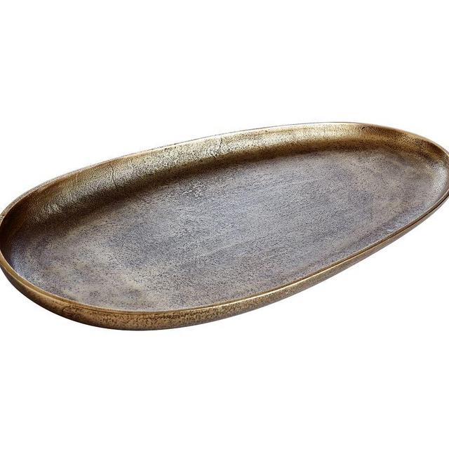 Austin Tumbled Metal Serving Tray