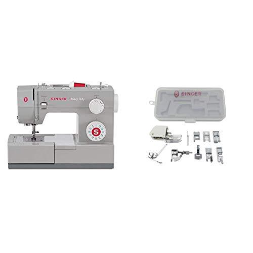 SINGER | Heavy Duty 4423 Machine with Accessory Kit, Including 9 Presser Feet, Twin Needle, and Case