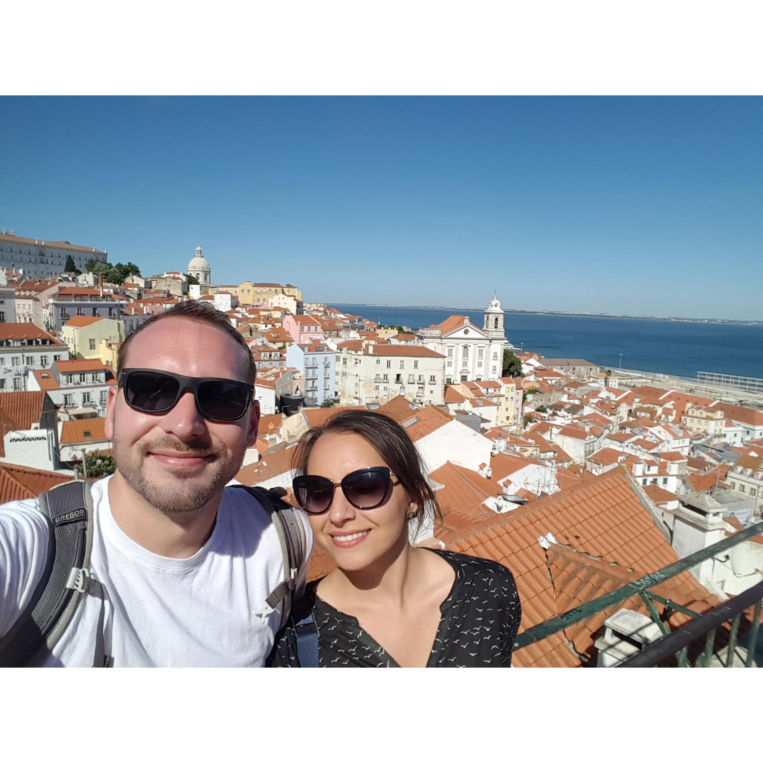 View over Lisbon!