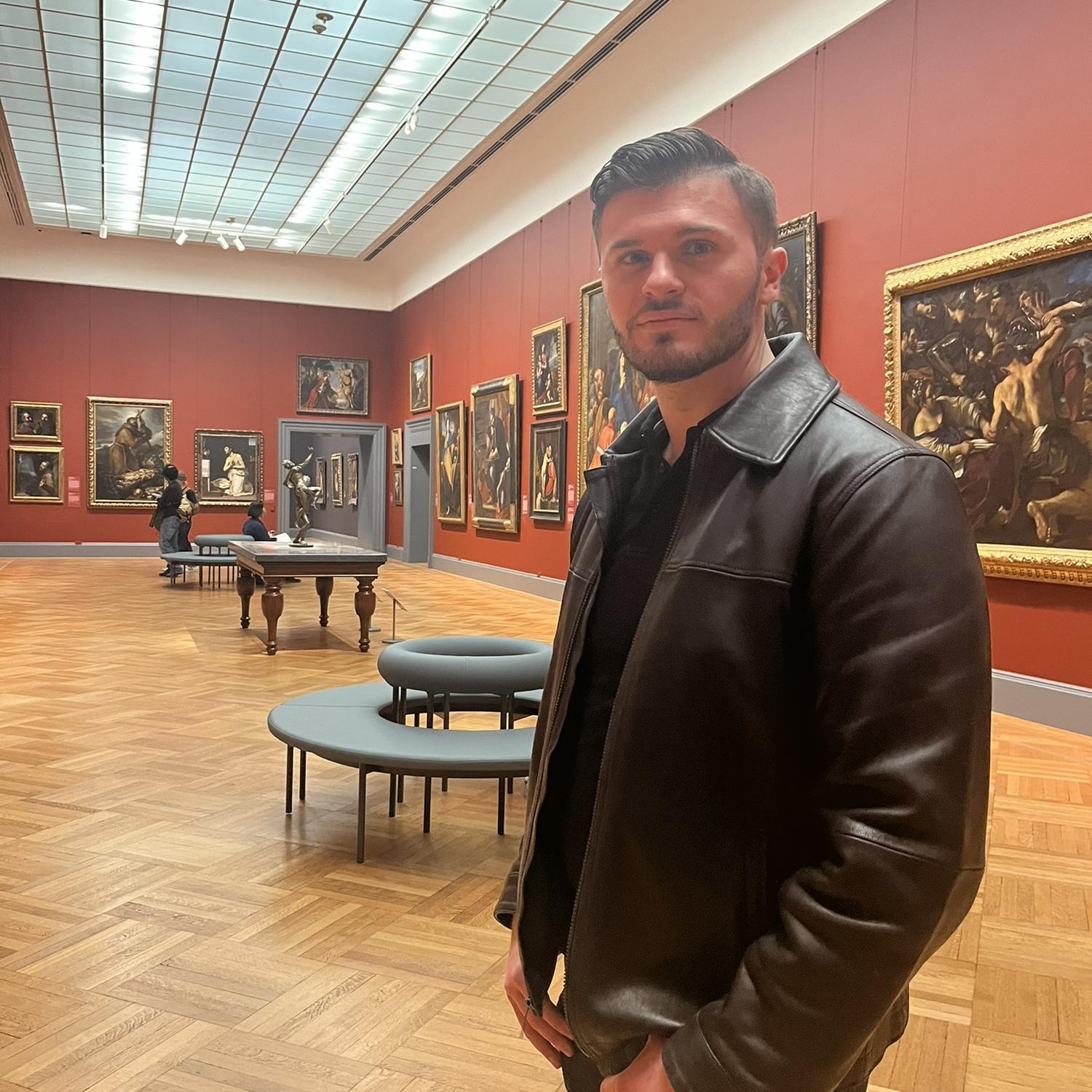 In a room where so much history still lives to tell a story