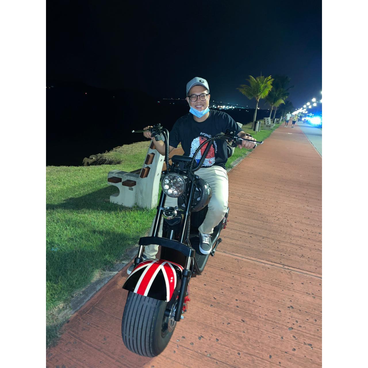 "I think I want to get into motorcycles, for real!" - David.. probably..