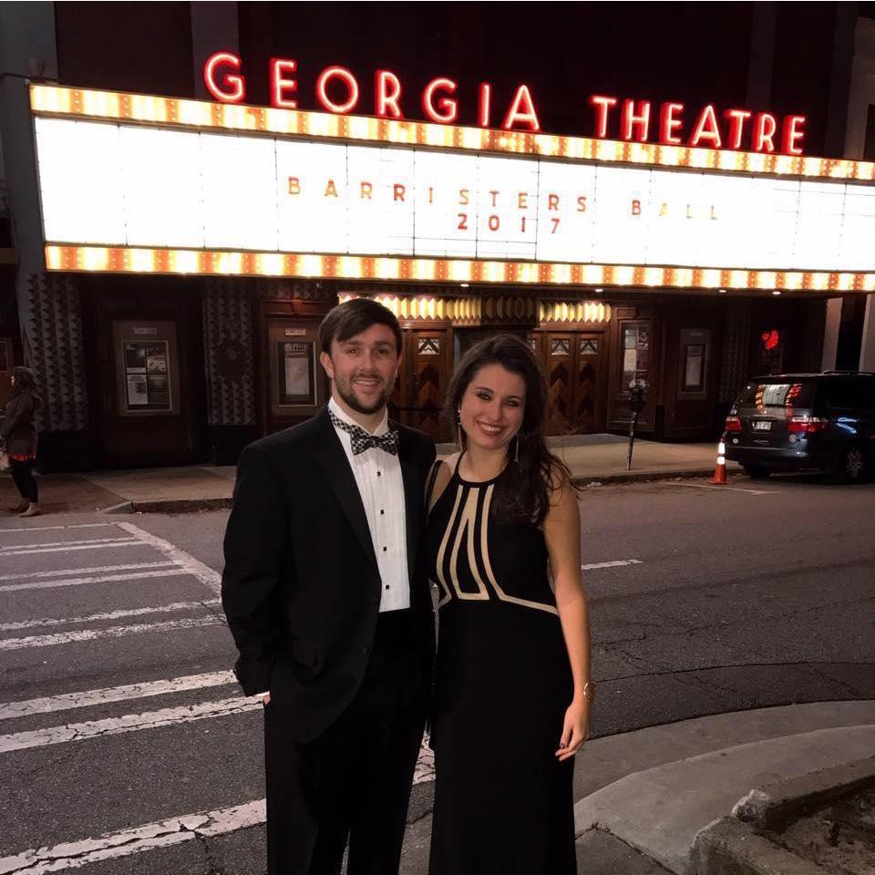 UGA Law School's Barristers Ball when Scotty was a first-year law student