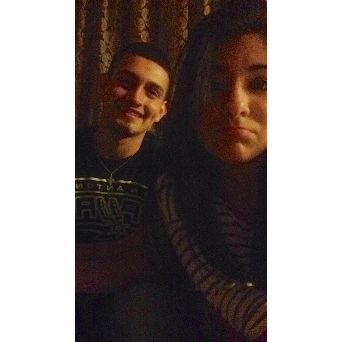 This was the FIRST photo we ever took together.