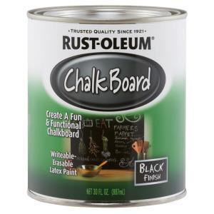 30 oz. Flat Black Chalkboard Paint
