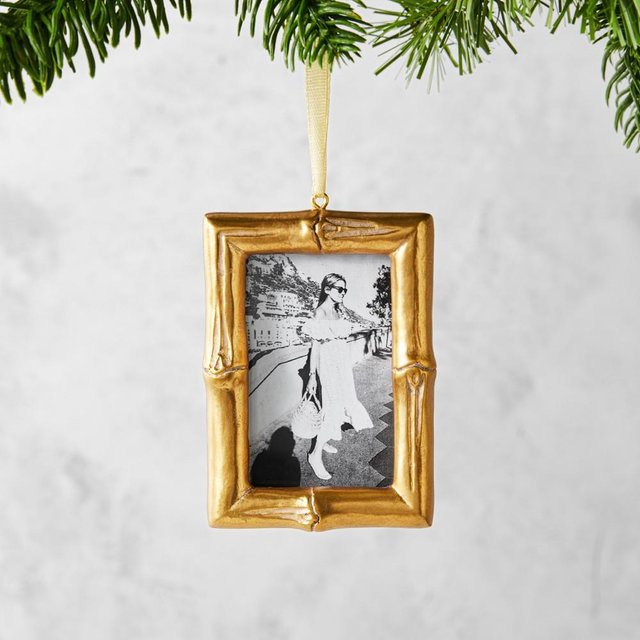 AERIN Gold Mini Frame Ornaments