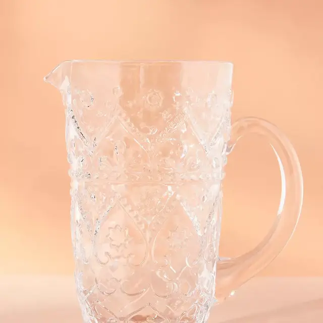 Bombay Pitcher- clear