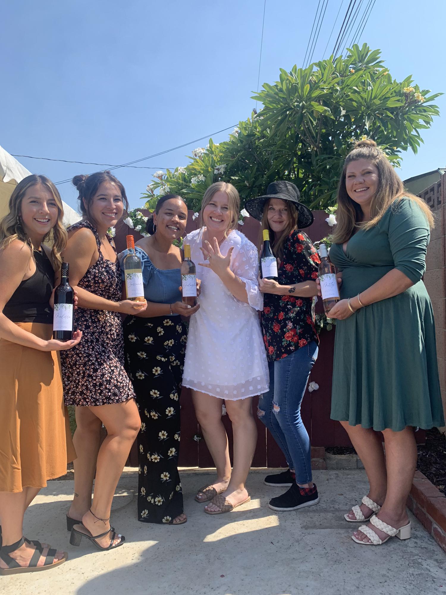 The bridesmaids (minus Morgan) !