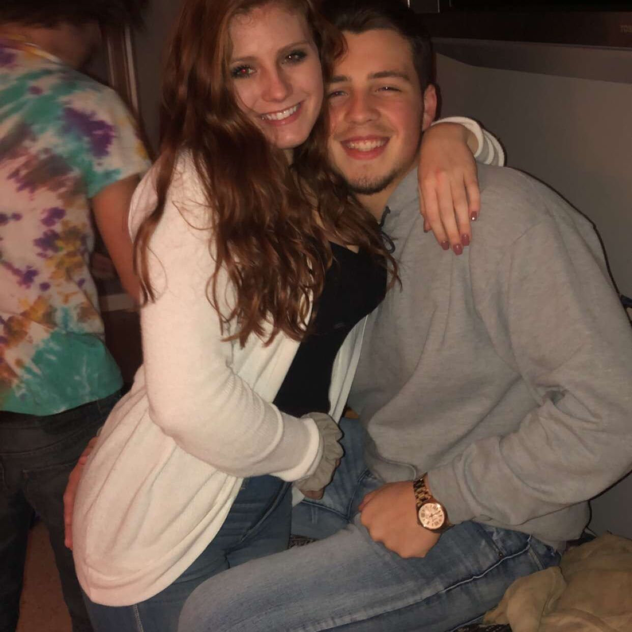 Our very first picture together in 2018