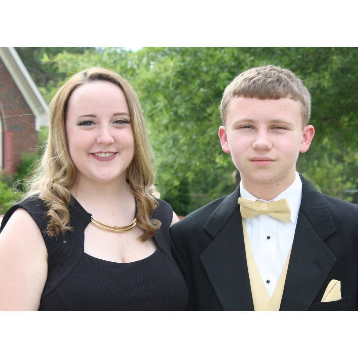 Band Banquet (young Molly and Devin)