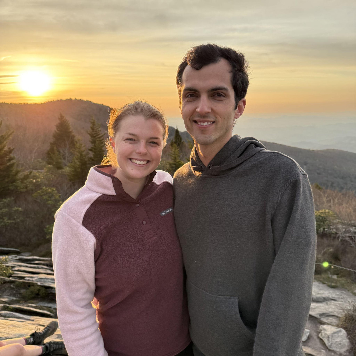 Sunrise hike in Boone, NC!