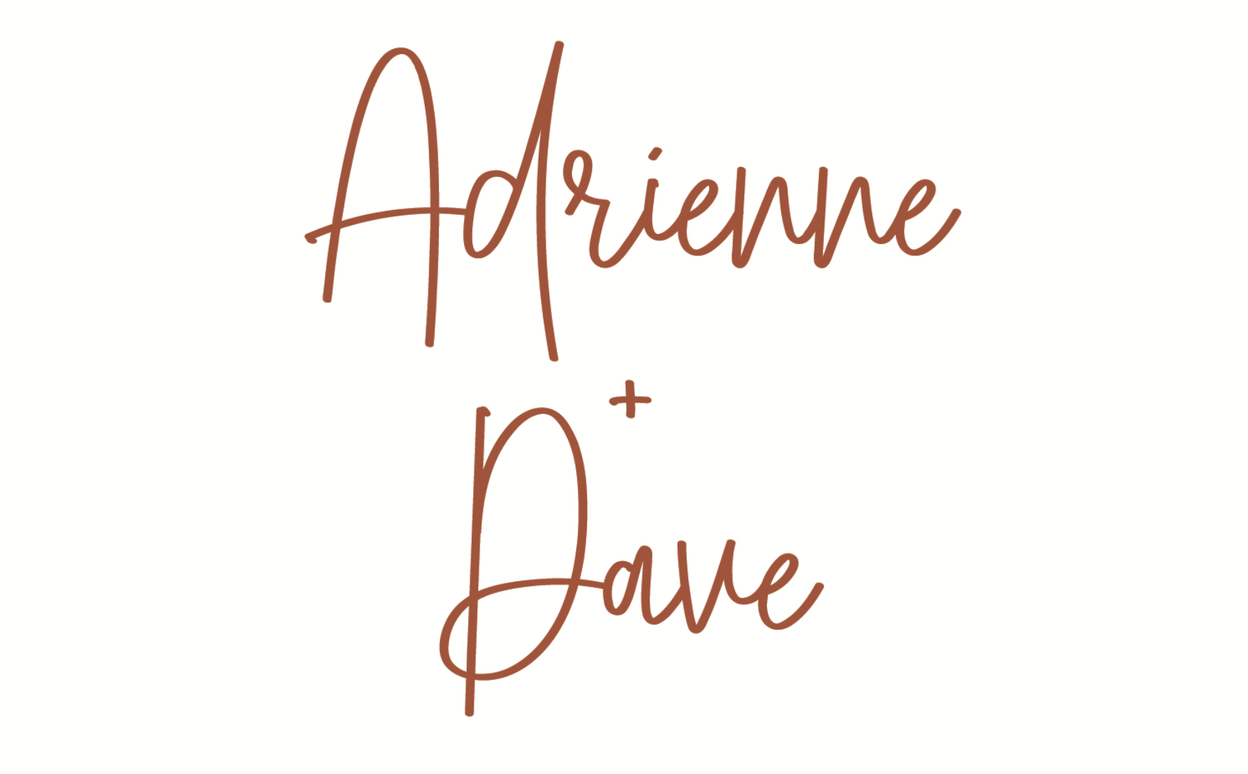 The Wedding Website of adrienne bloomer and dave mathews
