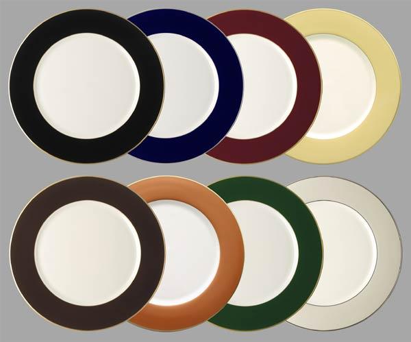 Pickard China ~ Chargers ~ Ivory ~ Green & Gold Charger Plate, Price $145.00 in Dallas, TX from The Ivy House