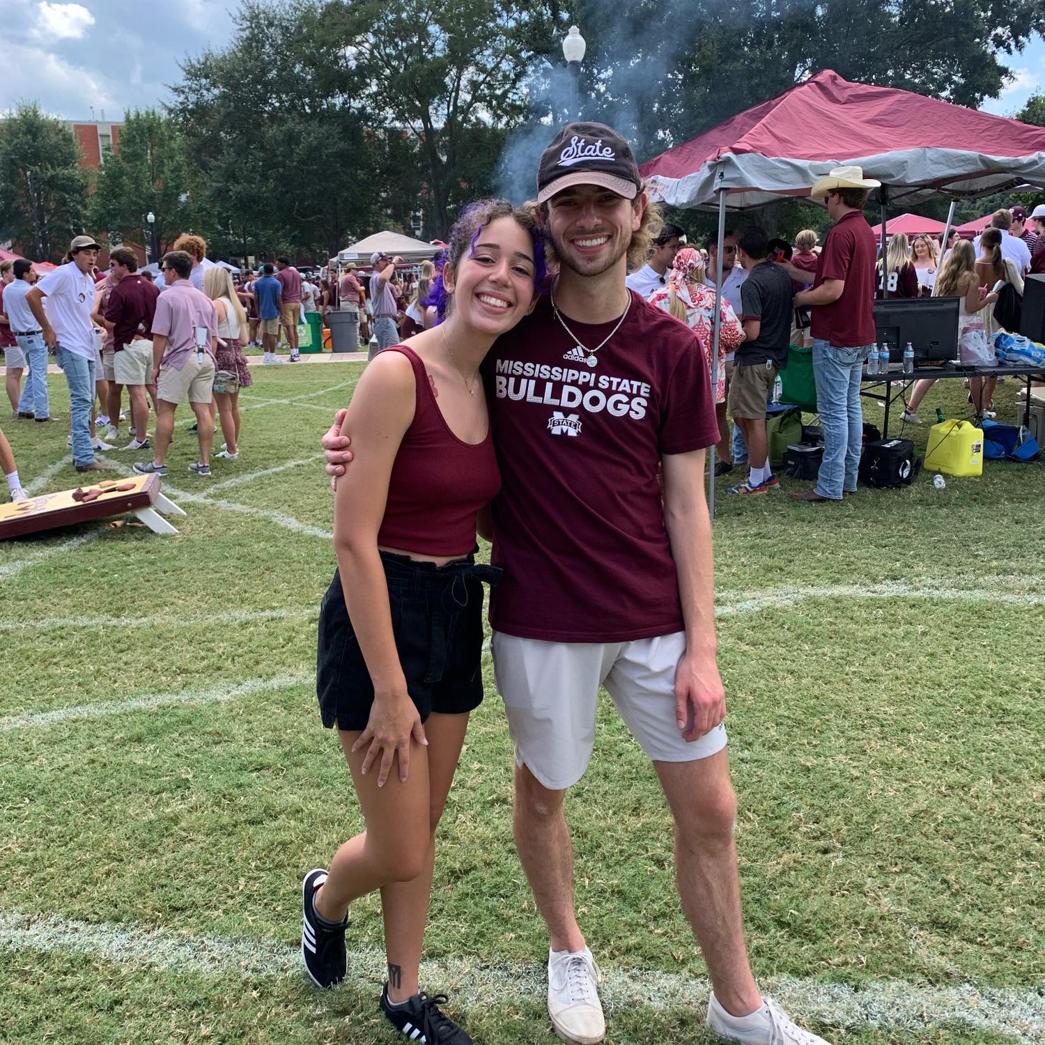 Hail state one more time?