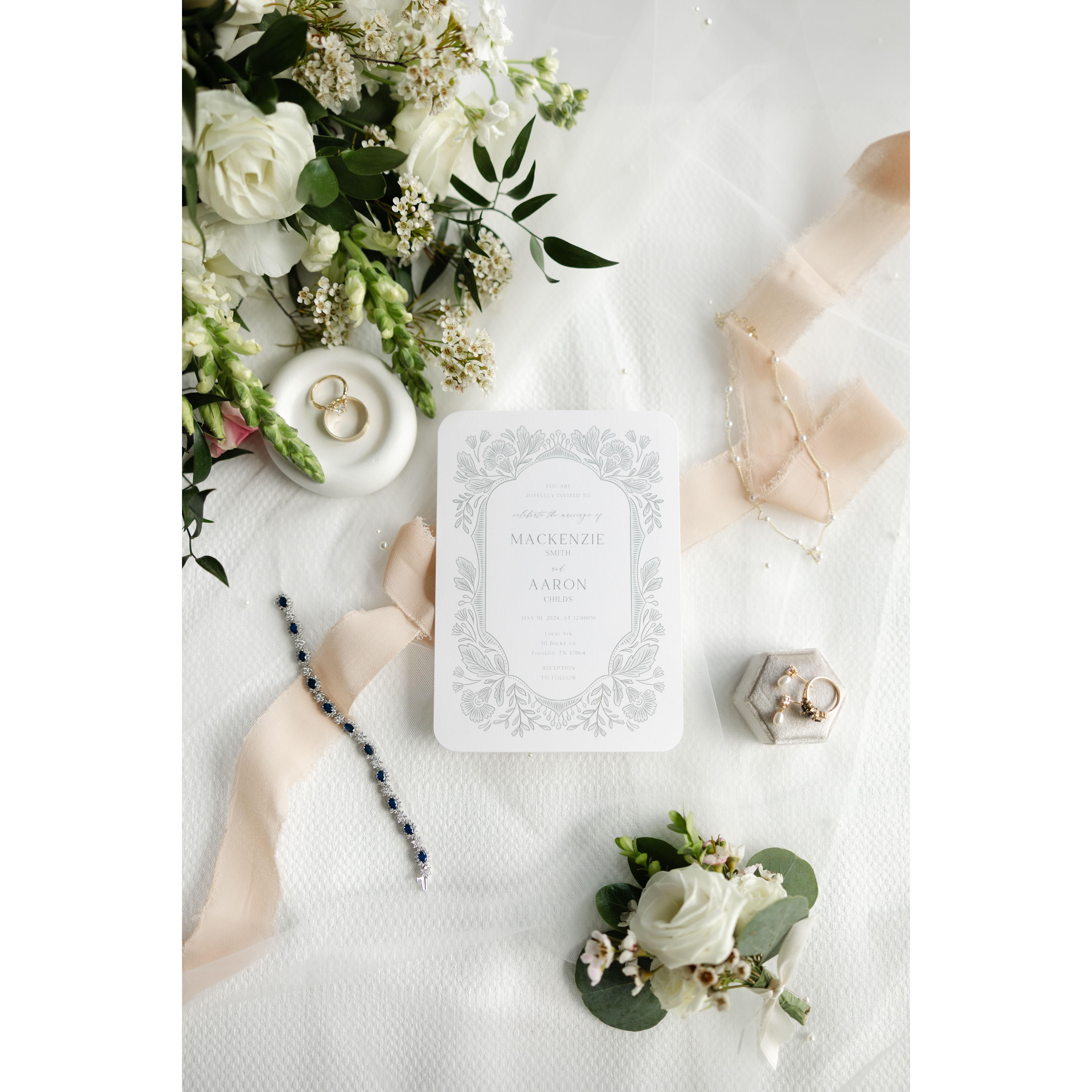 Small Details of the wedding day